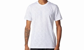 Shape Hug Originals Logo Jaquard Tee "White"
