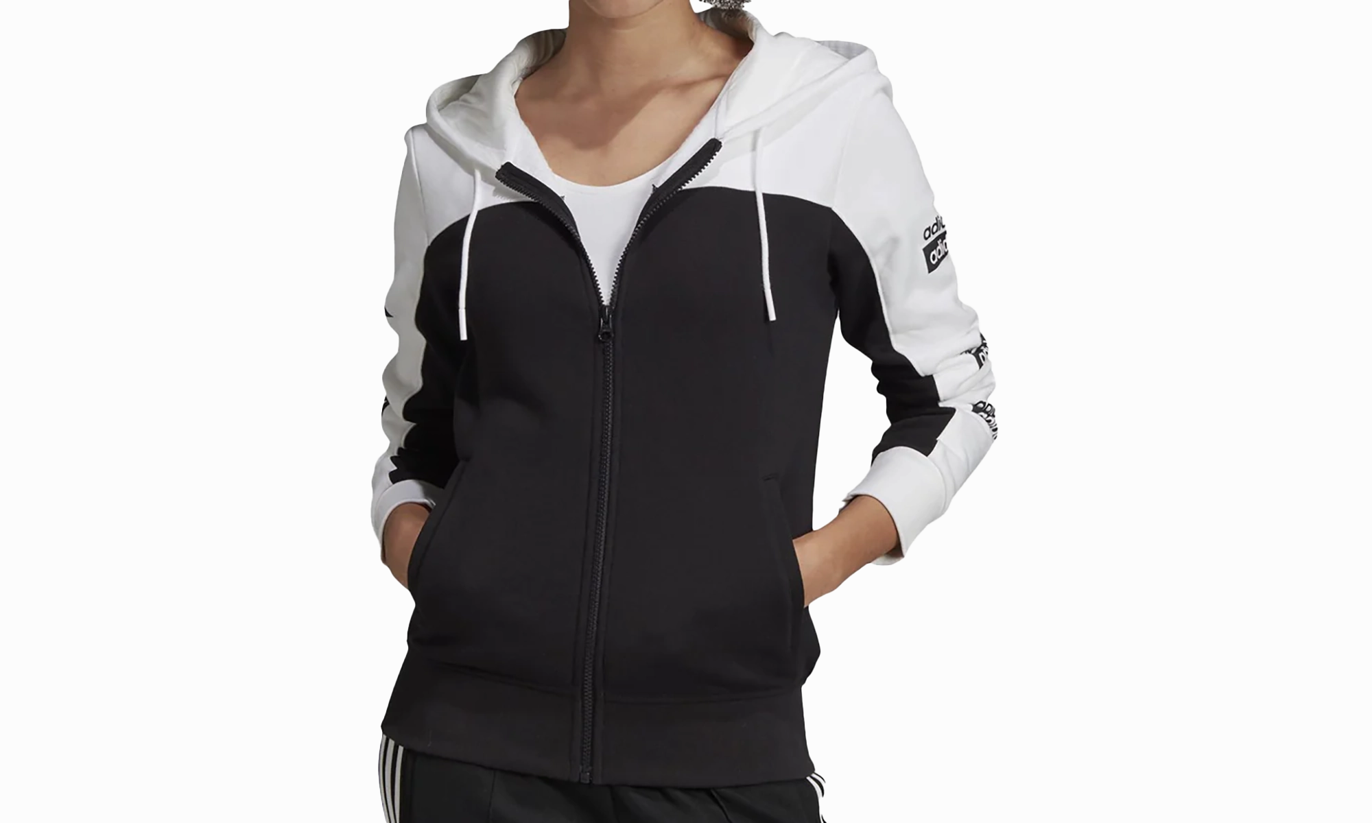Picnic Fun Originals Logo Track Jacket "White / Black"