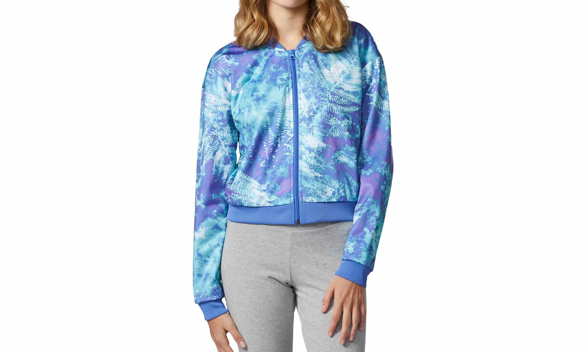 Originals Ocean Elements Crop Track Jacket "Multicolor" African Bold Love Core