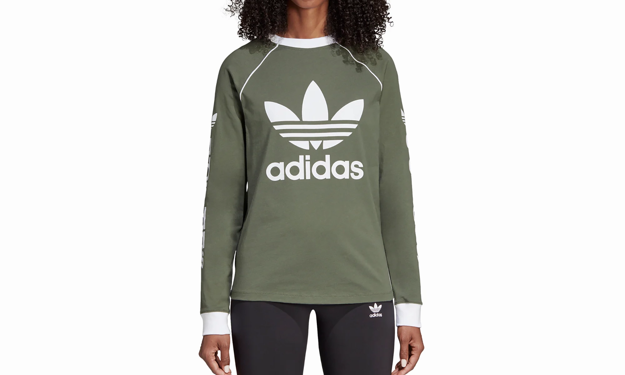 Originals OG Longsleeve Tee "Base Green" DurableWeave Sport Glow