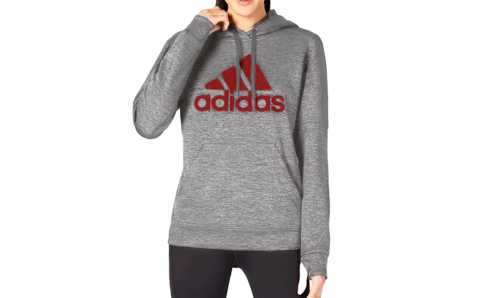 Originals Shine Logo Hoodie "Light Grey"