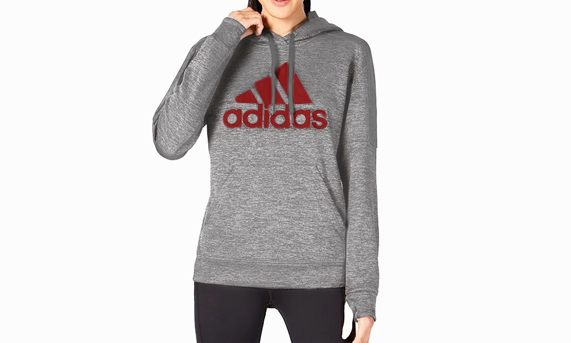 Originals Shine Logo Hoodie "Light Grey"