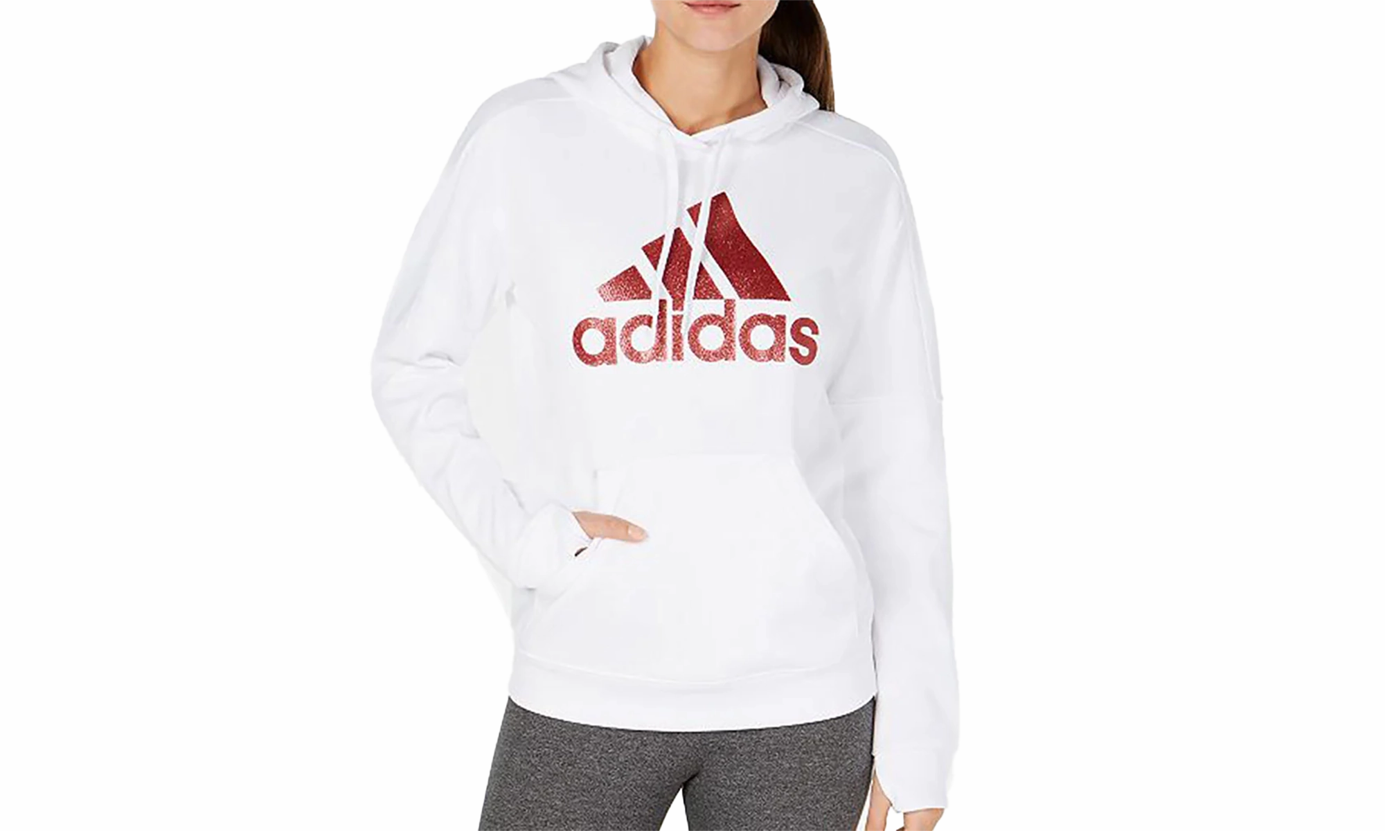 Originals Shine Logo Hoodie "White"