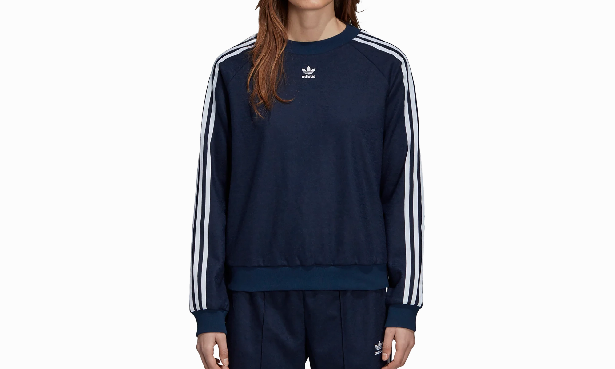 Originals Trefoil Sweatshirt "Collegiate Navy" Tale Core