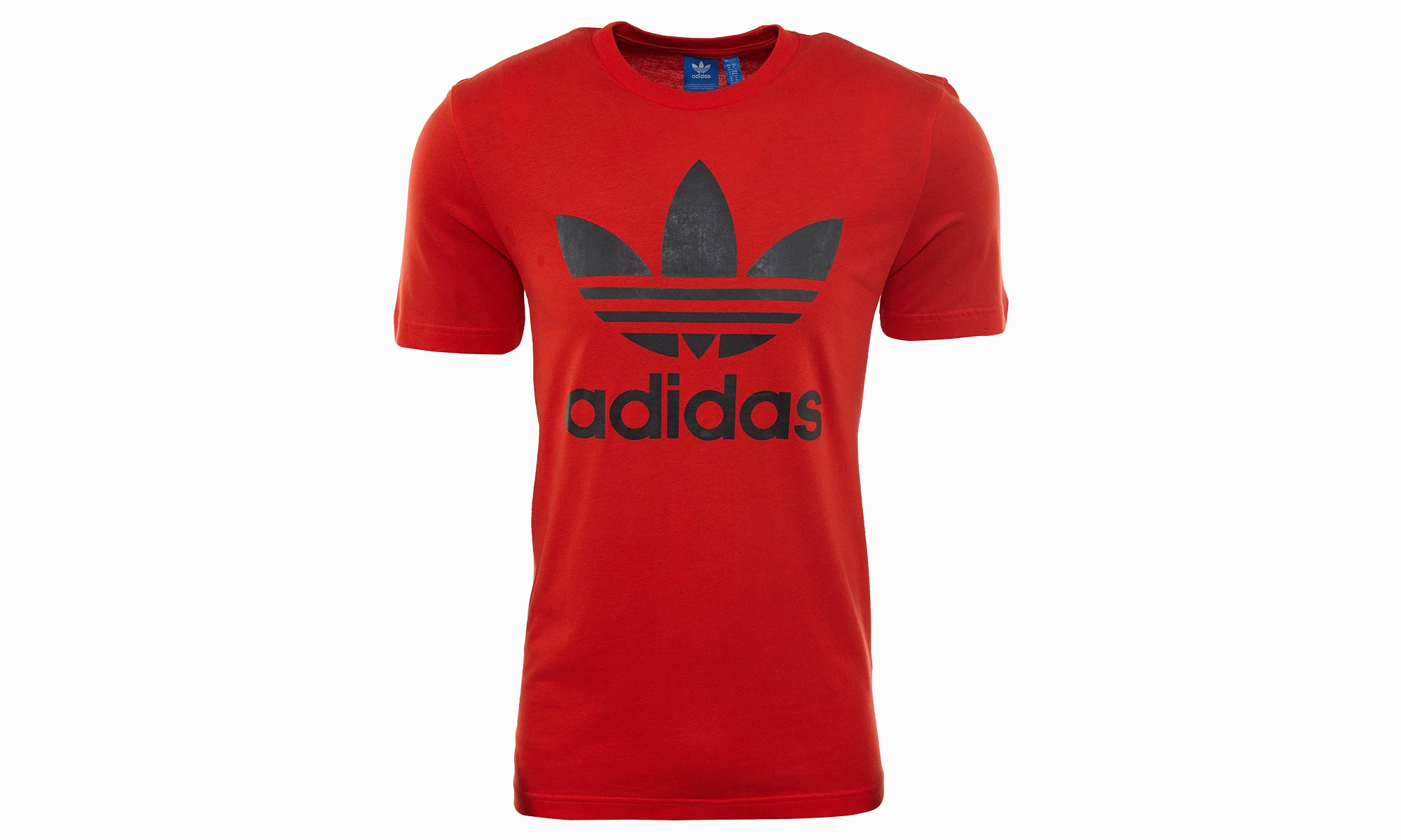 Originals Trefoil T-shirt Mens Style : Bk7167 "Core Red" City Soul