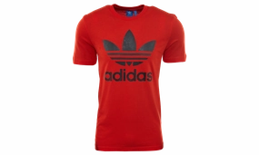 Originals Trefoil T-shirt Mens Style : Bk7167 "Core Red" City Soul