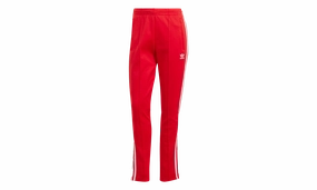 Originals Womens Classic Sst Track Pant Womens Style : Ik6603 "BETTER SCARLET" Firm Leather Minimal Mood