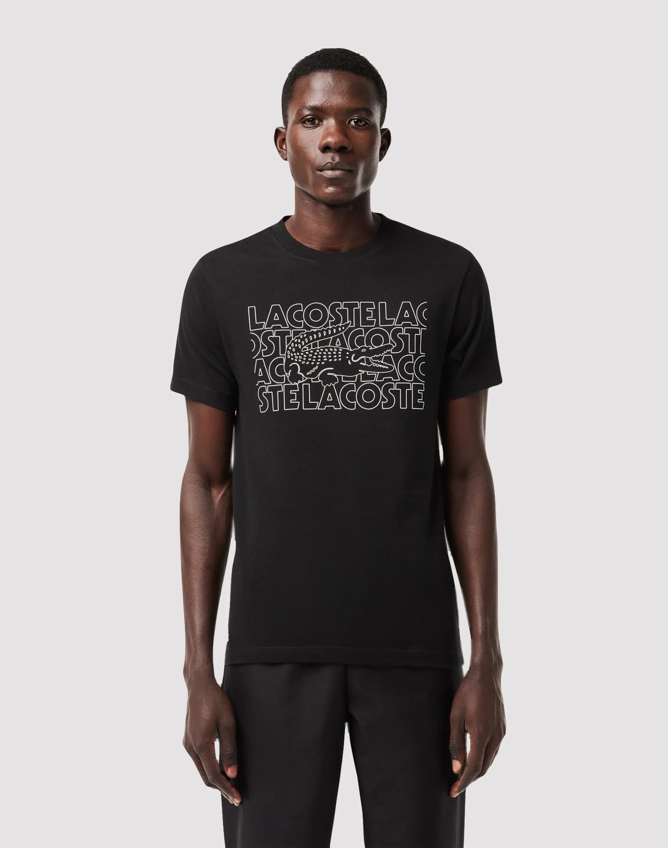 Lacoste Repeating Logo Tee Wonder Core