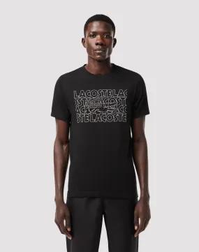 Winter Core FrictionReducing Lining Lacoste Repeating Logo Tee
