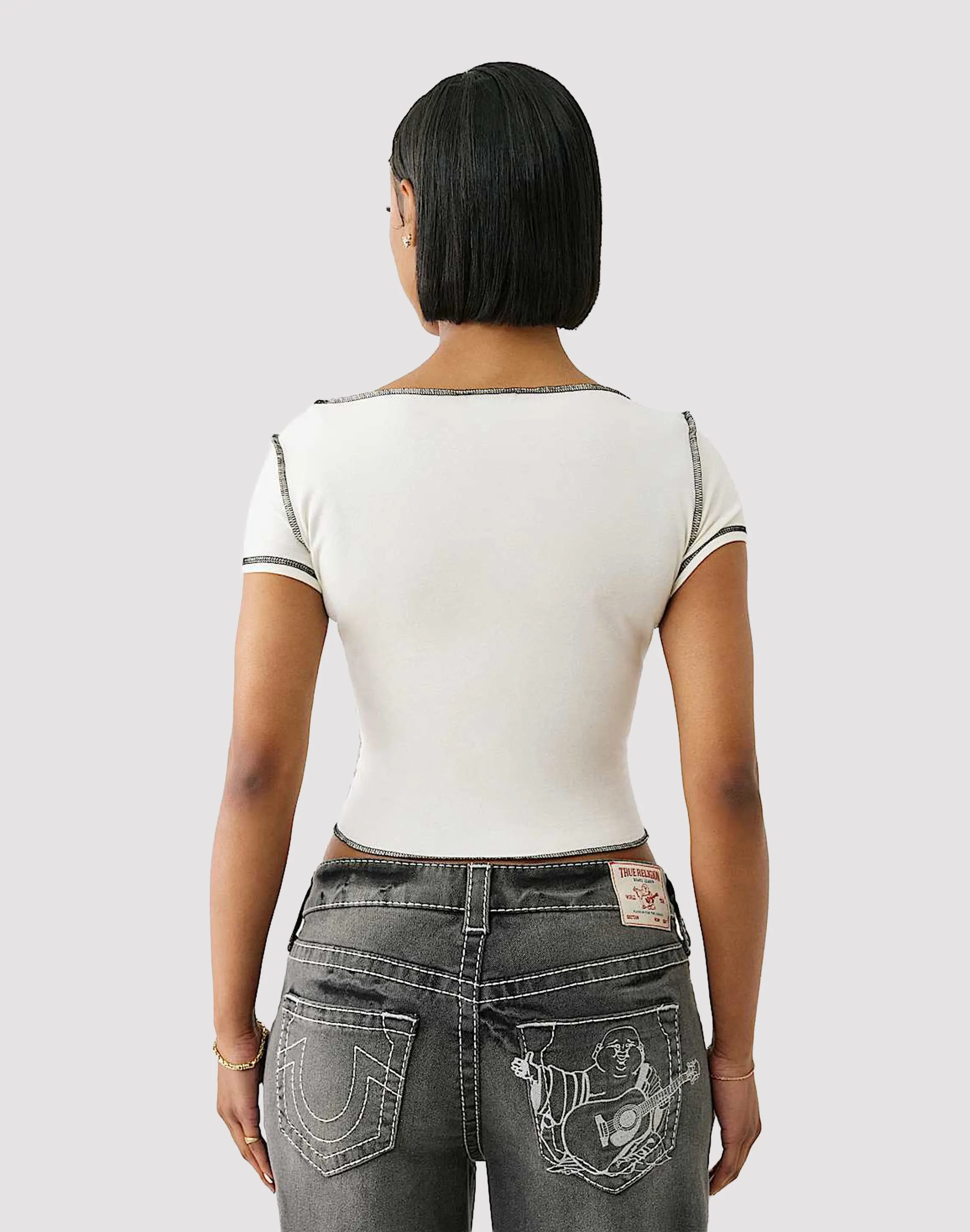 True Religion Slash Tee Basic Core