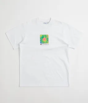 Butter Goods Daisy T-Shirt - White Layering Piece Circular Knit Collar