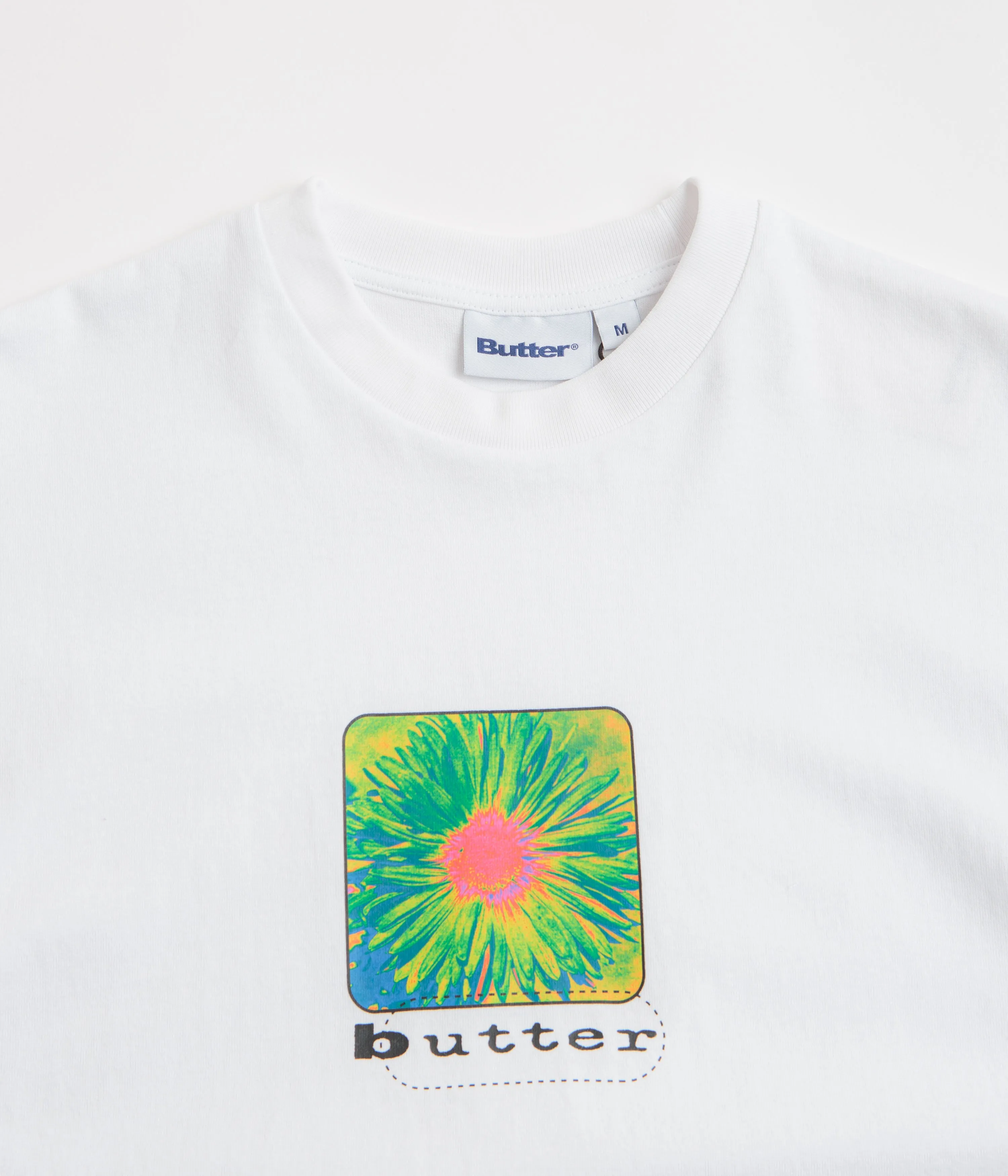 Butter Goods Daisy T-Shirt - White Coffee Shop