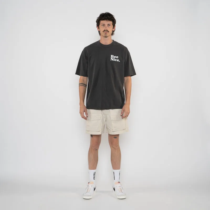 Colorful choice Politics Busy Being Nice Core Tee - Black