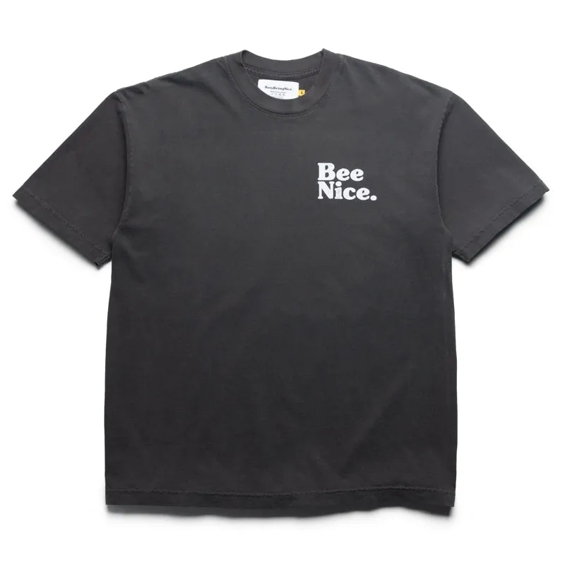 Politics Busy Being Nice Core Tee - Black cocktail dress