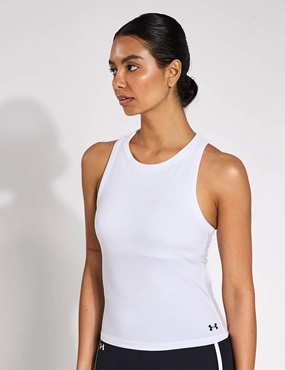Motion High Neck Tank - White/Black Training Gear low - ground - clearance