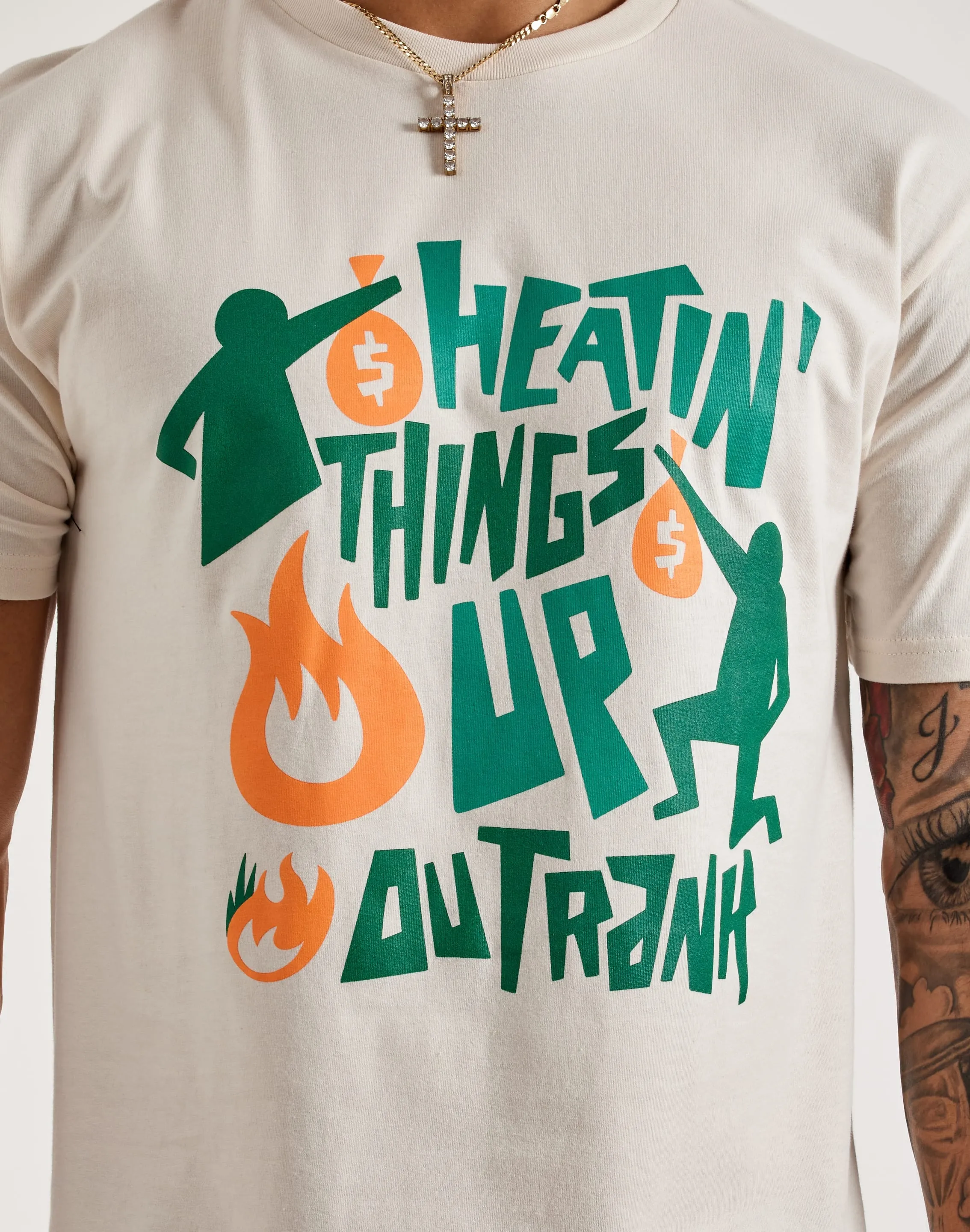 Energy Flow Outrank Heatin Things Up Tee