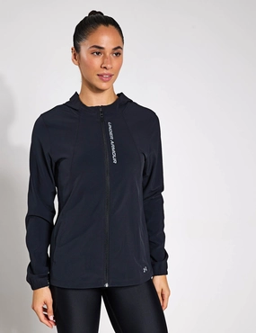 Mesh Venting Low Profile Insulation OutRun The Storm Jacket - Black/Reflective