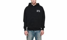 Oversized Bloom Hoodie 'Black' "Black"