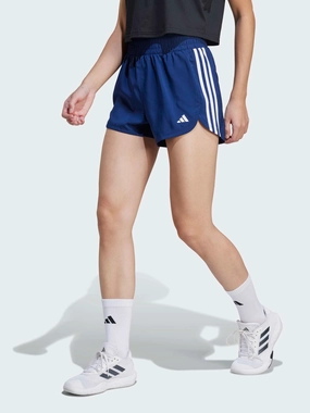 Pacer Training 3-Stripes Woven High Rise Shorts High Rise Waist