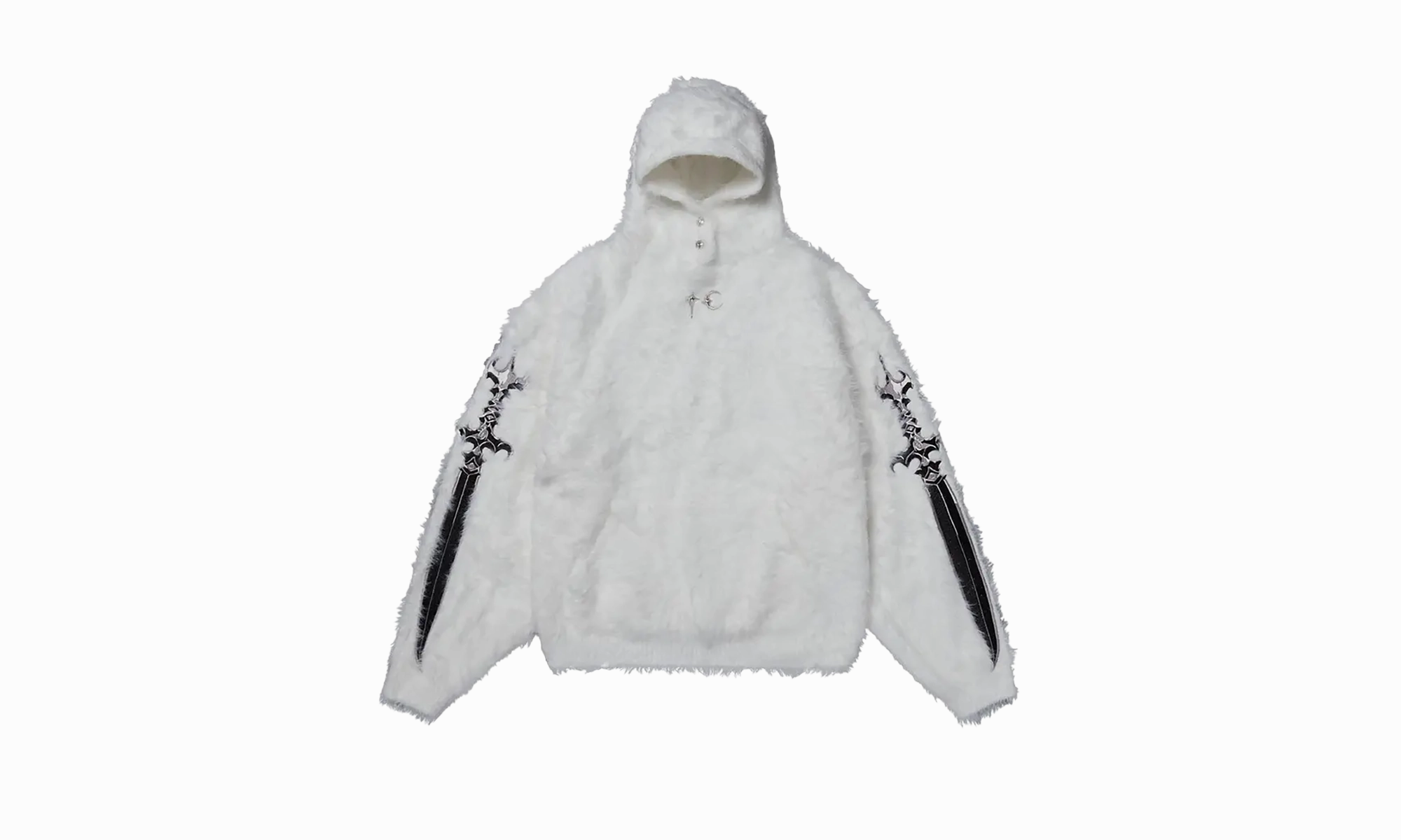 Pack Fur Sword Hoodie "White"
