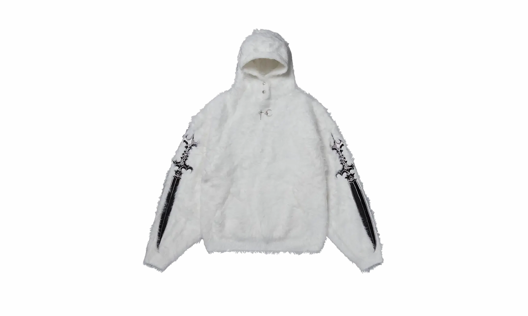 Pack Fur Sword Hoodie "White"