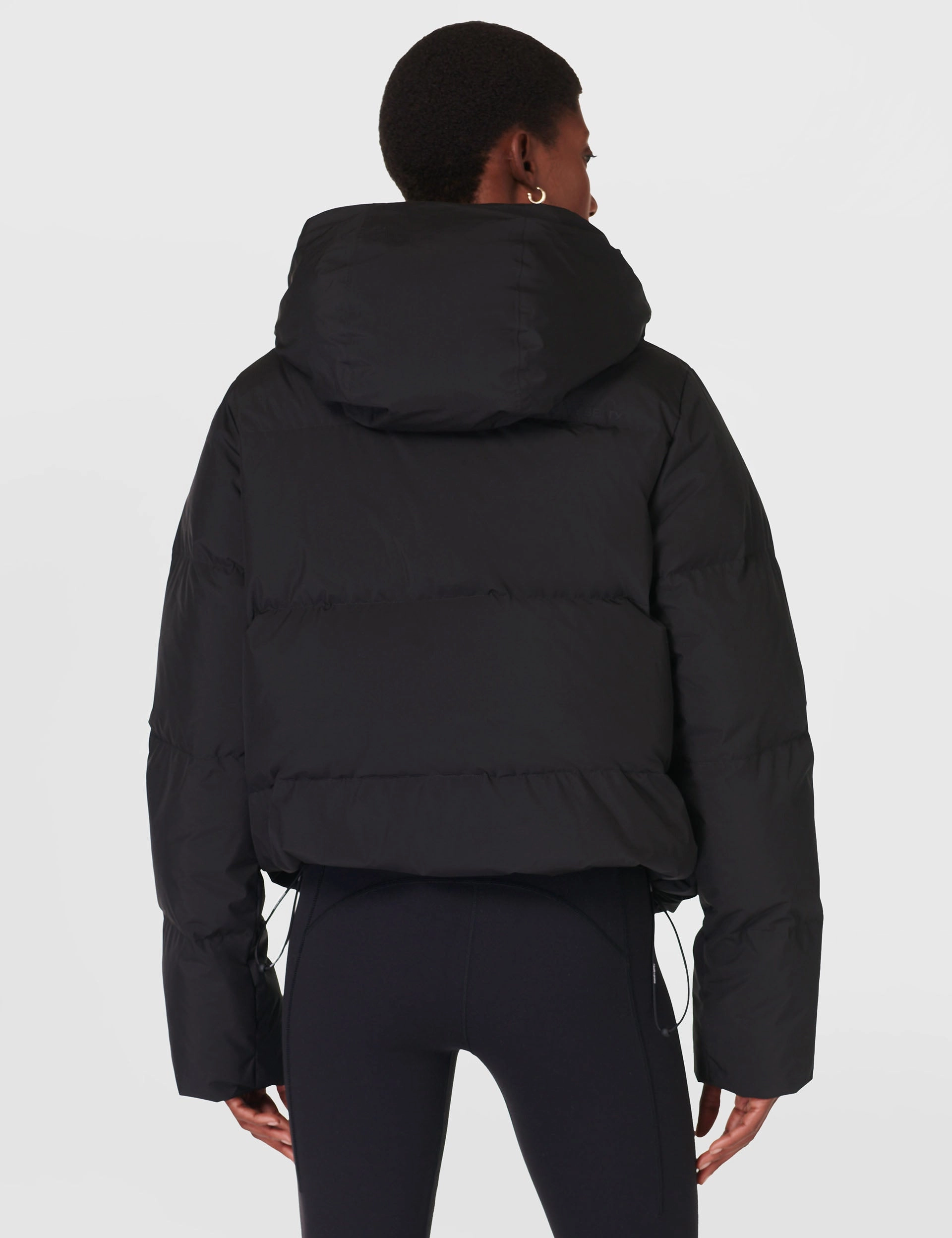 Nimbus Short Puffer - Black Quilted Lining