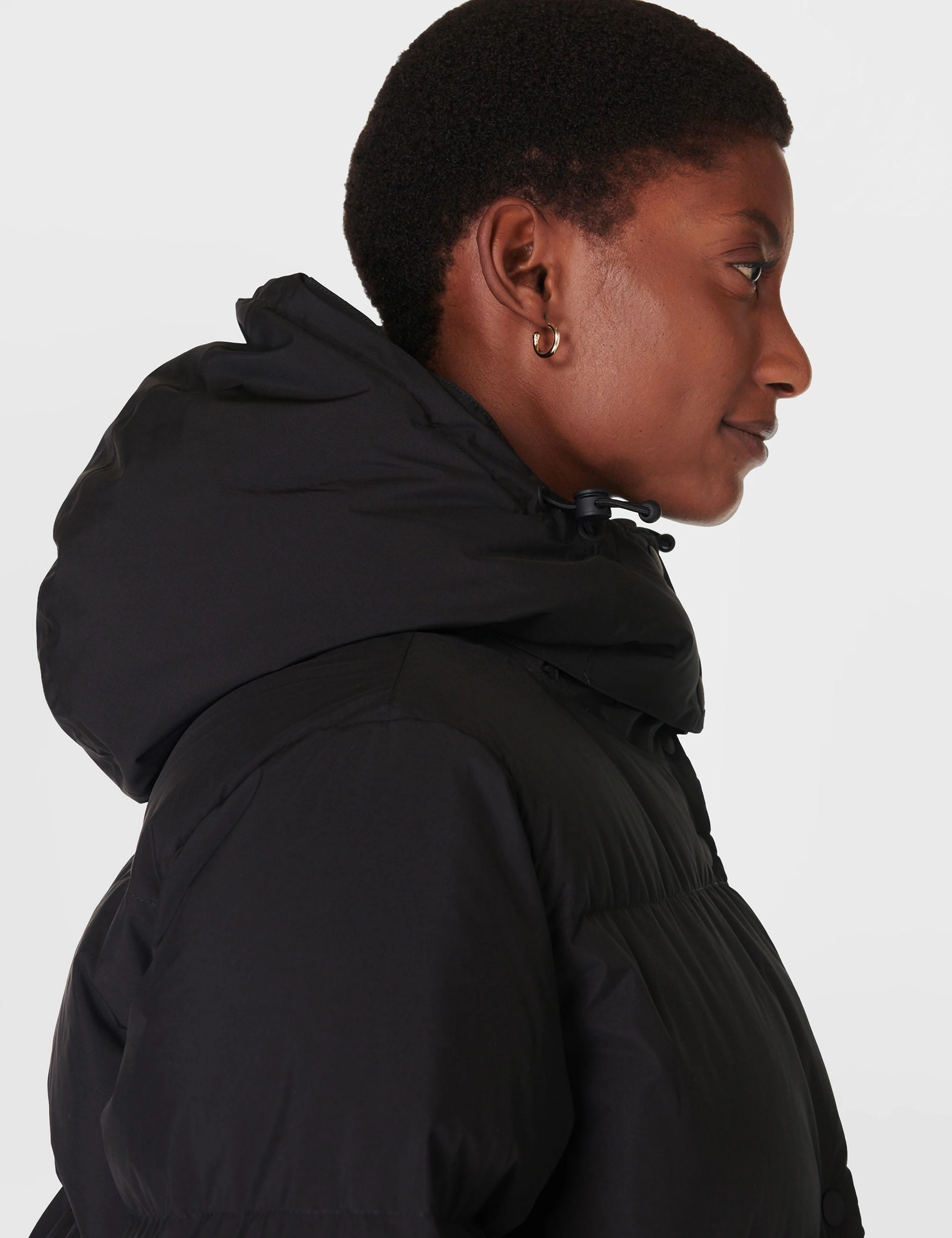 Weight Distribution System Ventilation Panels Nimbus Short Puffer - Black