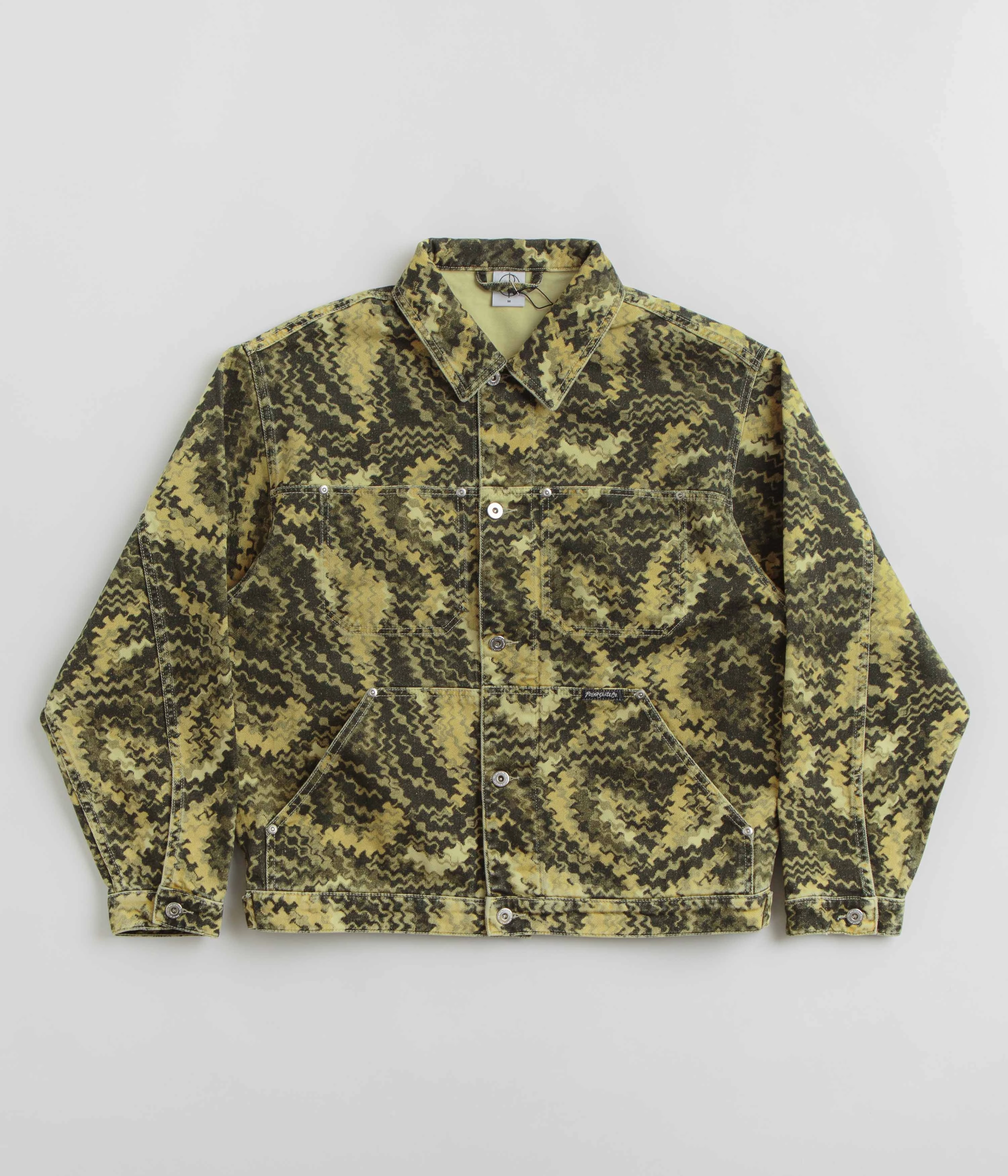 Polar Camo Patrik Jacket - Green college Unwind