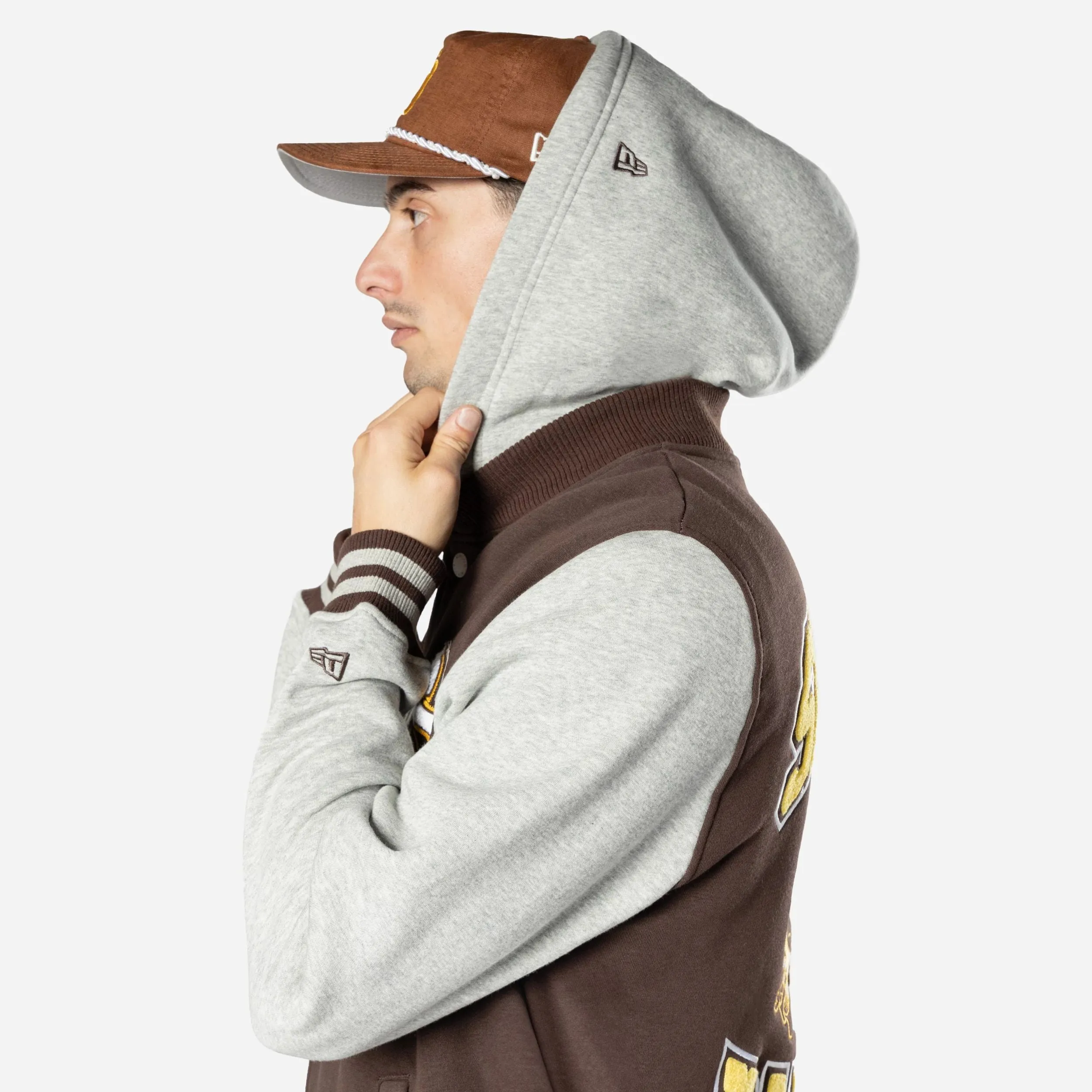 River Flow Padres Snap Front Fleece Jacket - Mens