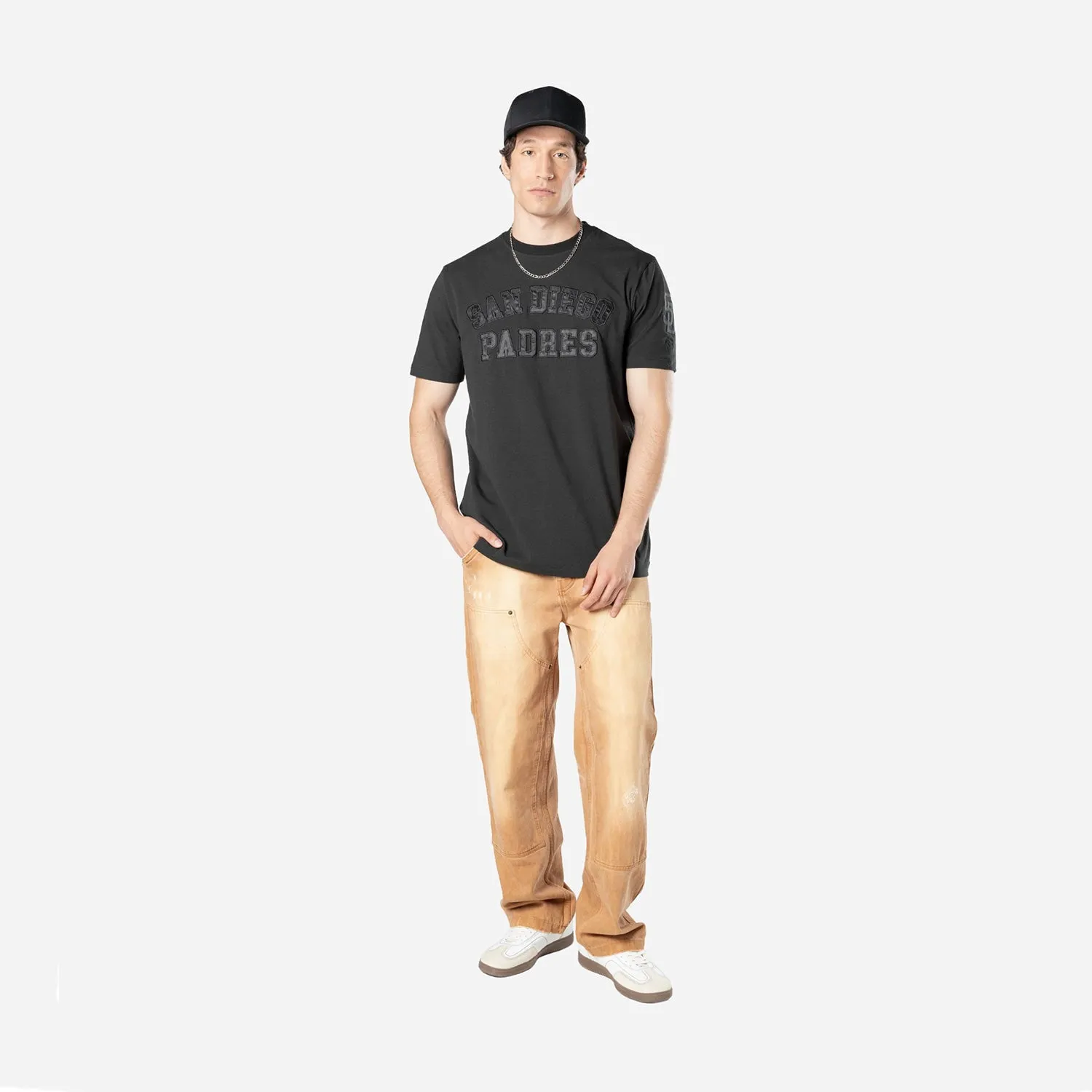 Padres Triple Black Tee - Mens Story Glow