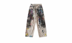 Painter Trompe L'oeil Jeans "White/Multi" Music Event Smooth Casual Routine Style