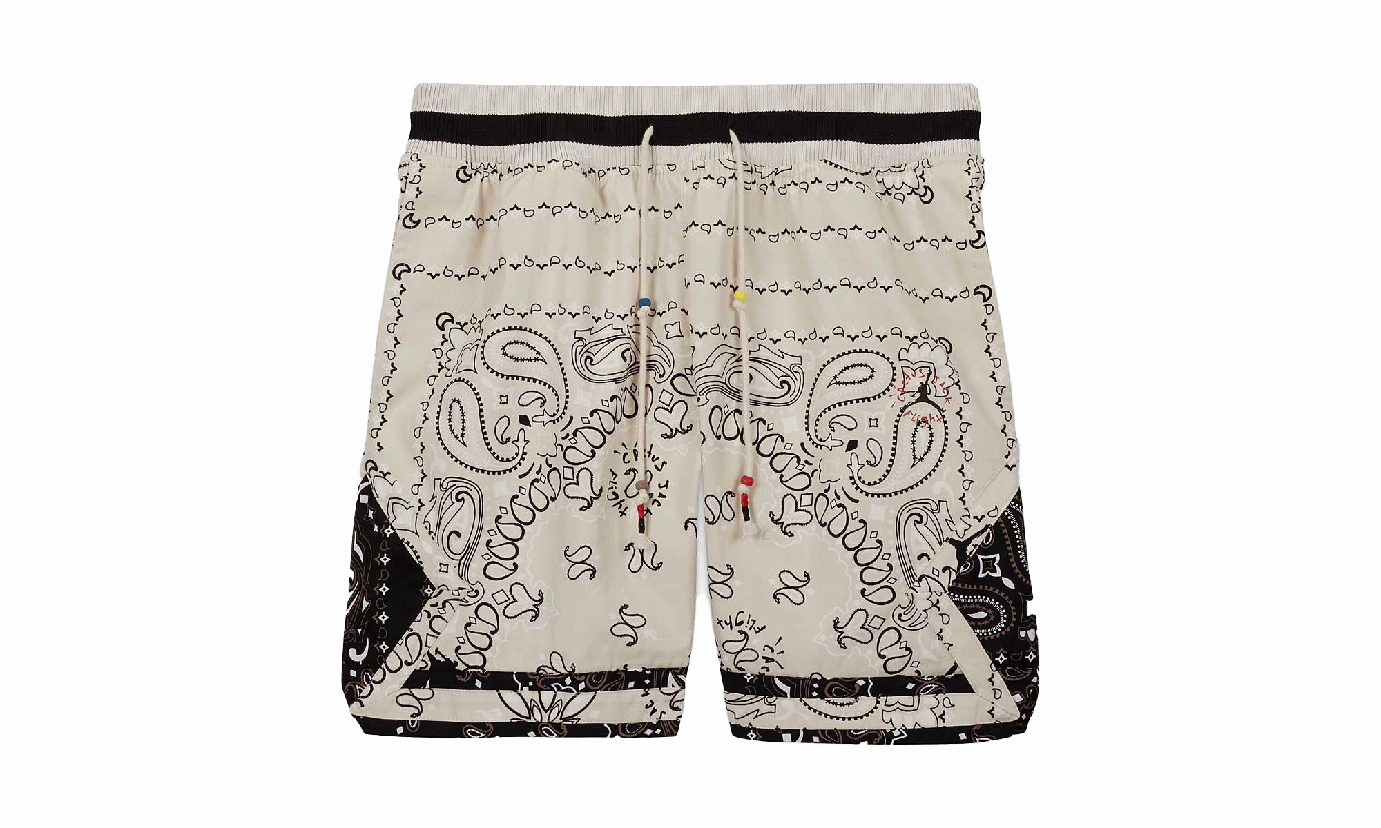 PAISLEY SHORTS "White" Suburb Ease