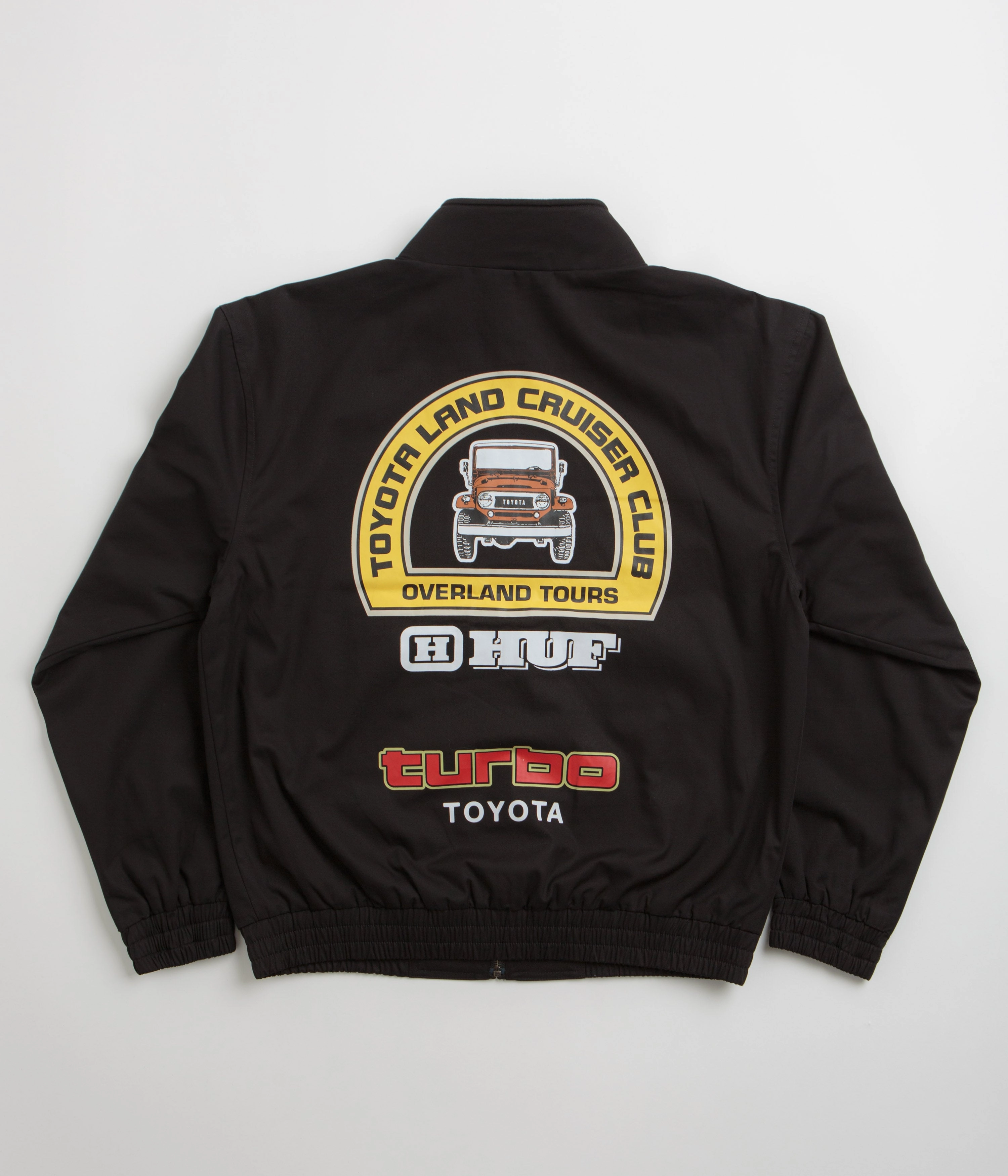 WeightDispersing Padding work event HUF x Toyota Overland Touring Jacket - Black