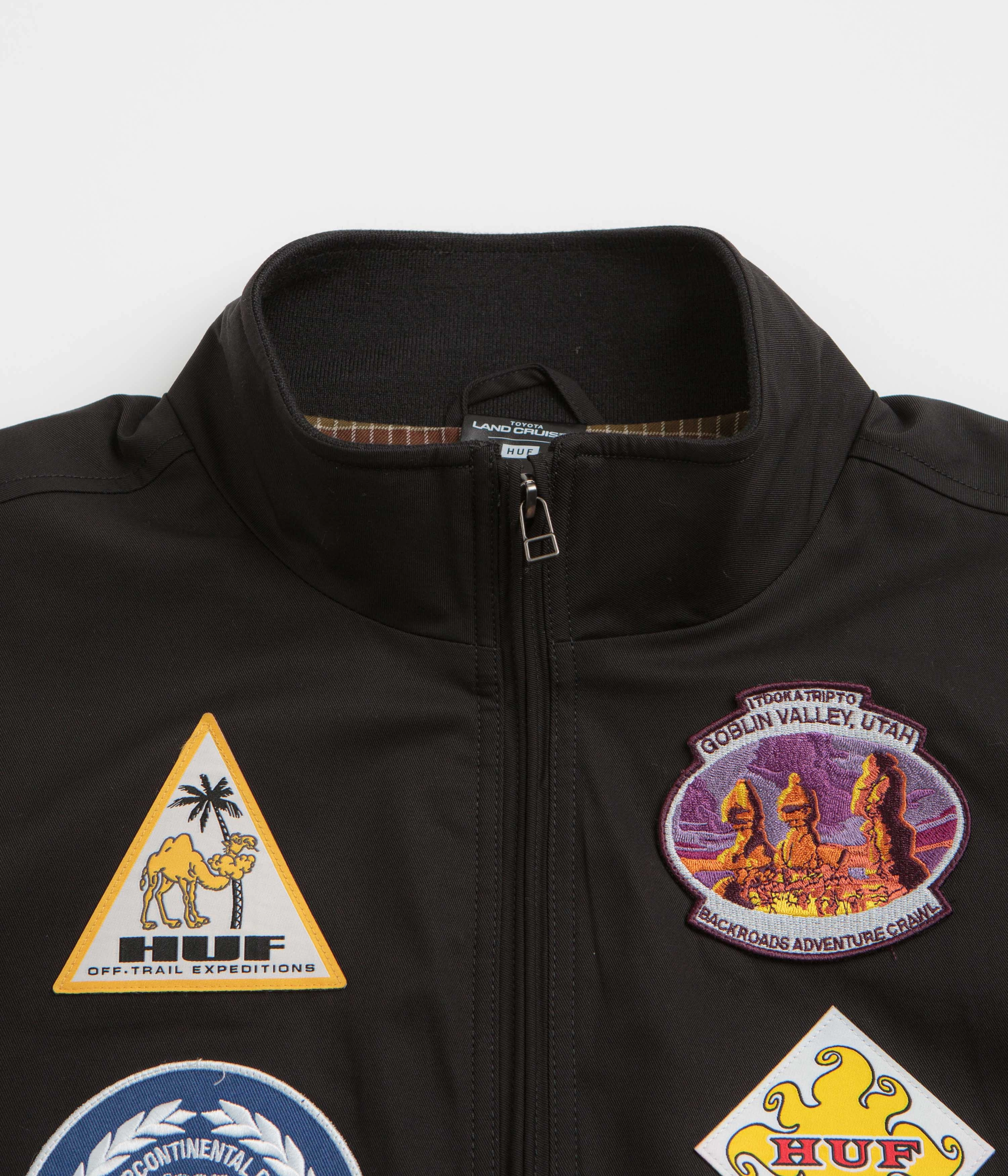 Strategy HUF x Toyota Overland Touring Jacket - Black
