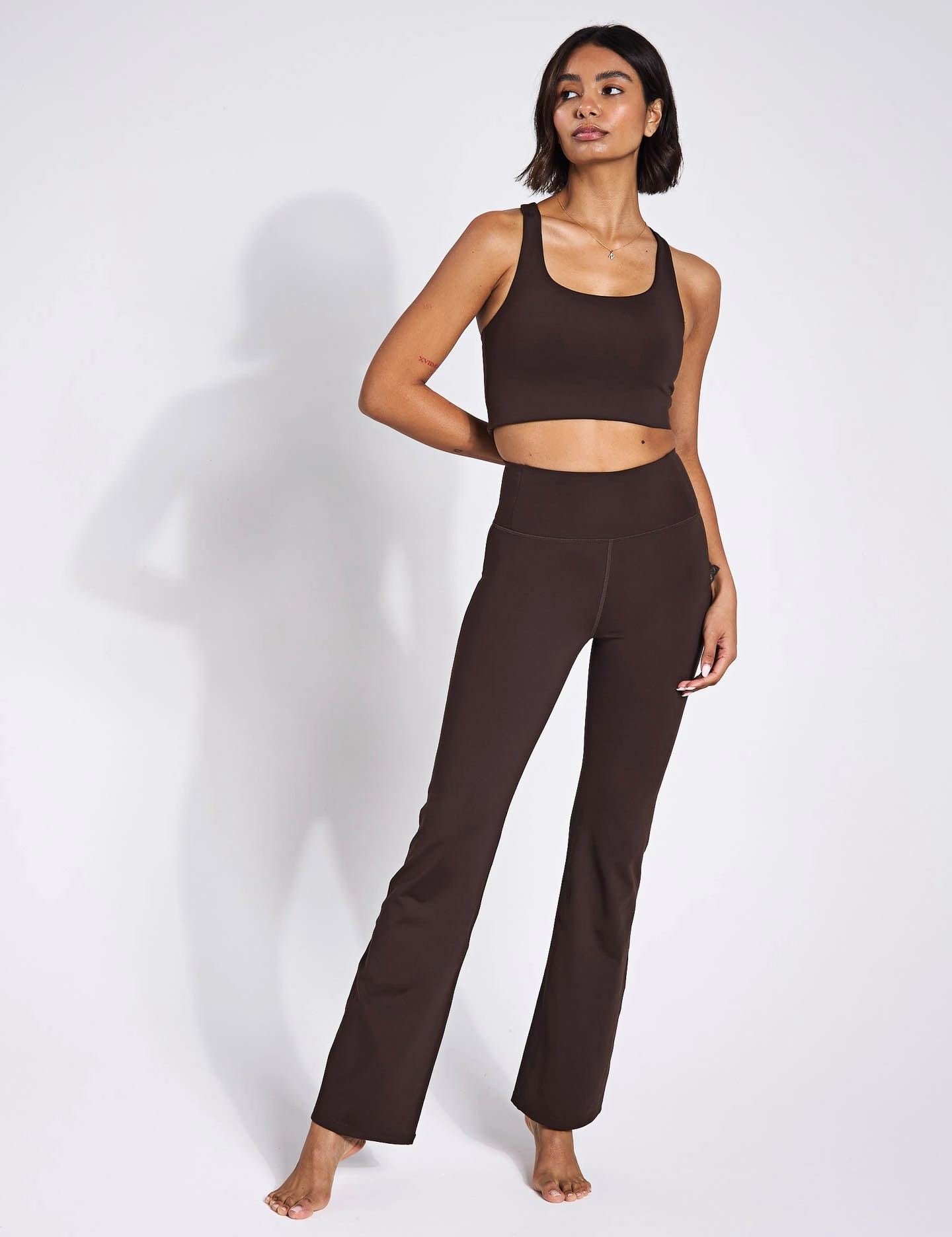 Airflow channels Stretchy Structure Paloma Bra Classic - Cocoa Bean