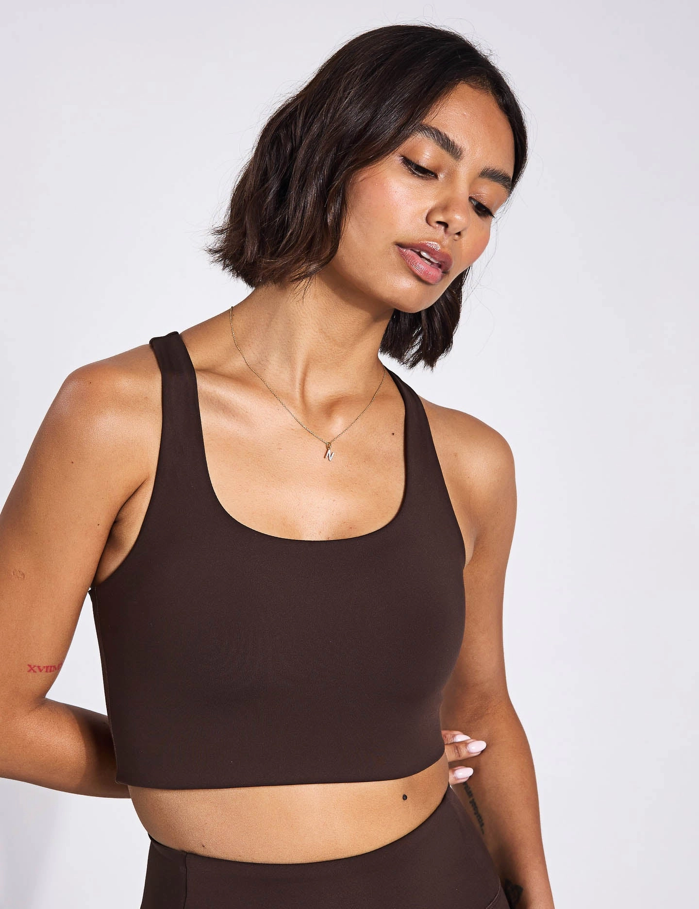 Paloma Bra Classic - Cocoa Bean Baggy fit seams Zipped