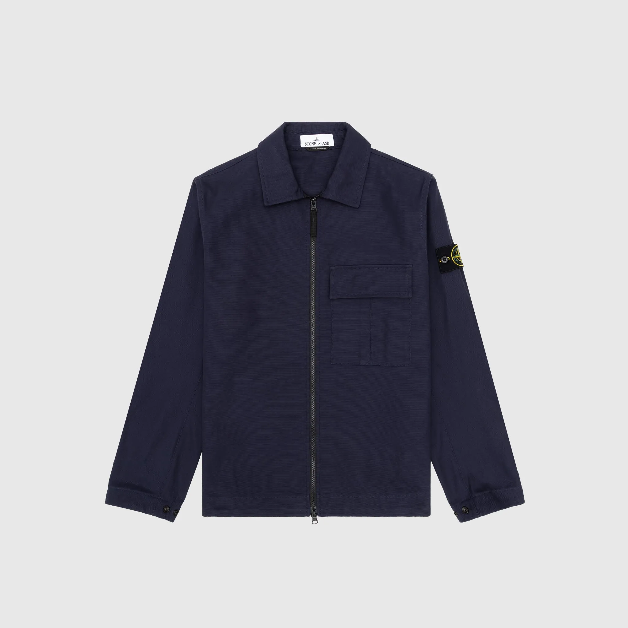 Polished Finish Tailored Style PANAMA COTTON OVERSHIRT