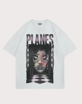 Flow Core Paper Planes Ip Holdings Llc Surrealist Face Heavyweight Tee