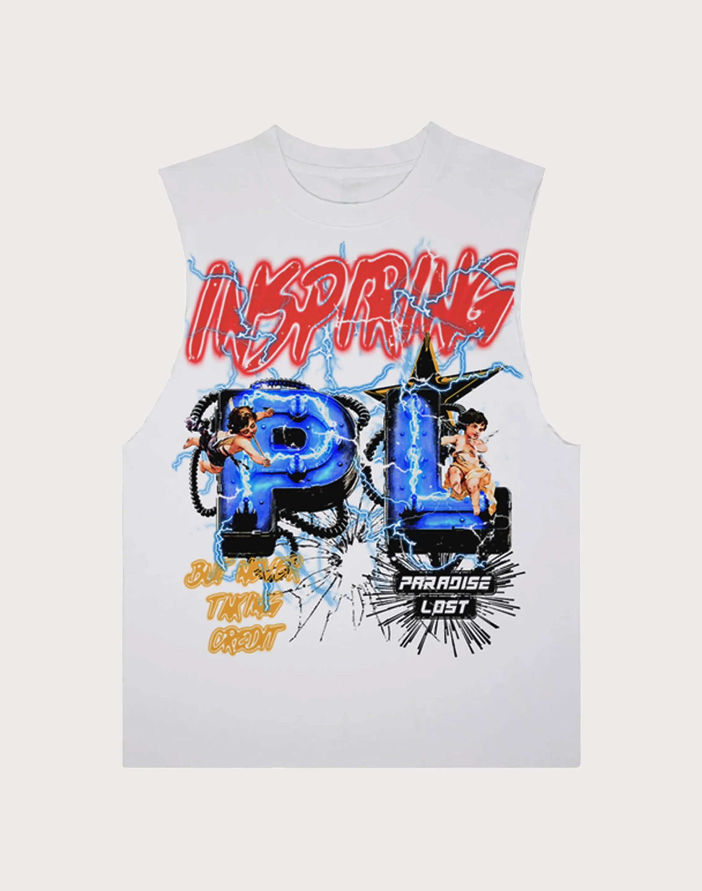 Gentle Breeze Paradise Lost Certified Muscle Tee