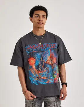 Paradise Lost Control Your Wave Tee Royal Charm
