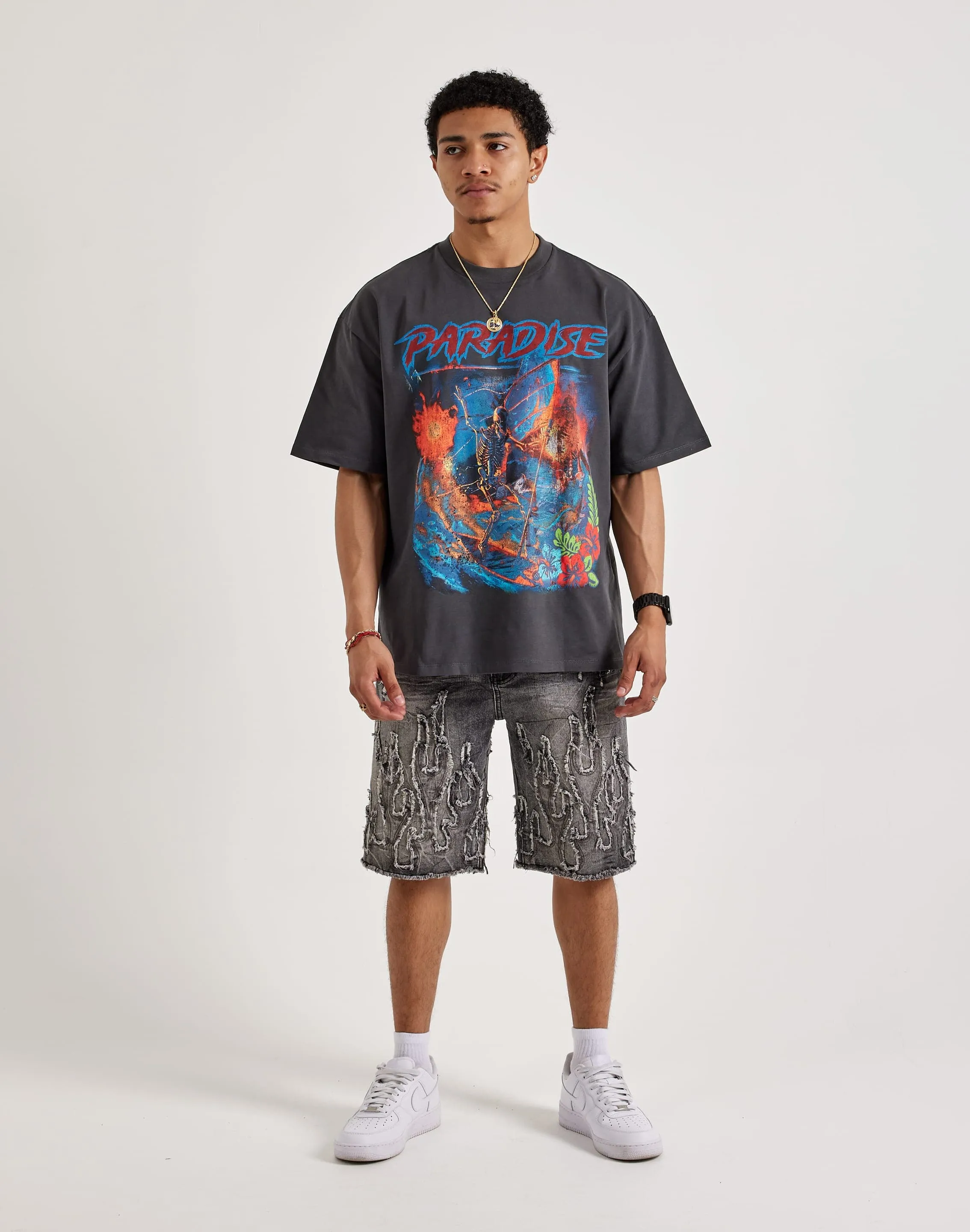 Paradise Lost Control Your Wave Tee Bonded Seam Technology