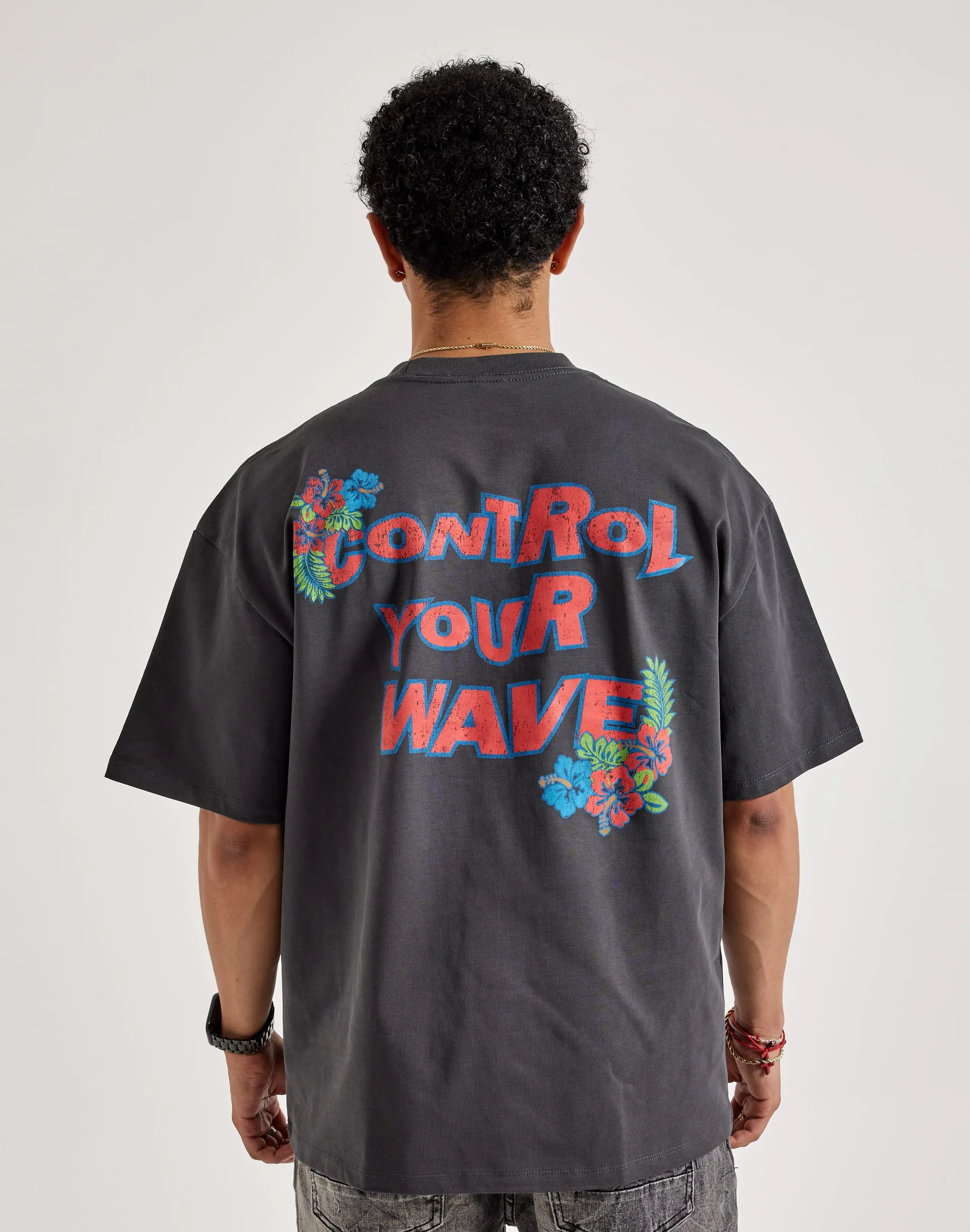 Paradise Lost Control Your Wave Tee AntiSlip Grip SweatAbsorbentLining