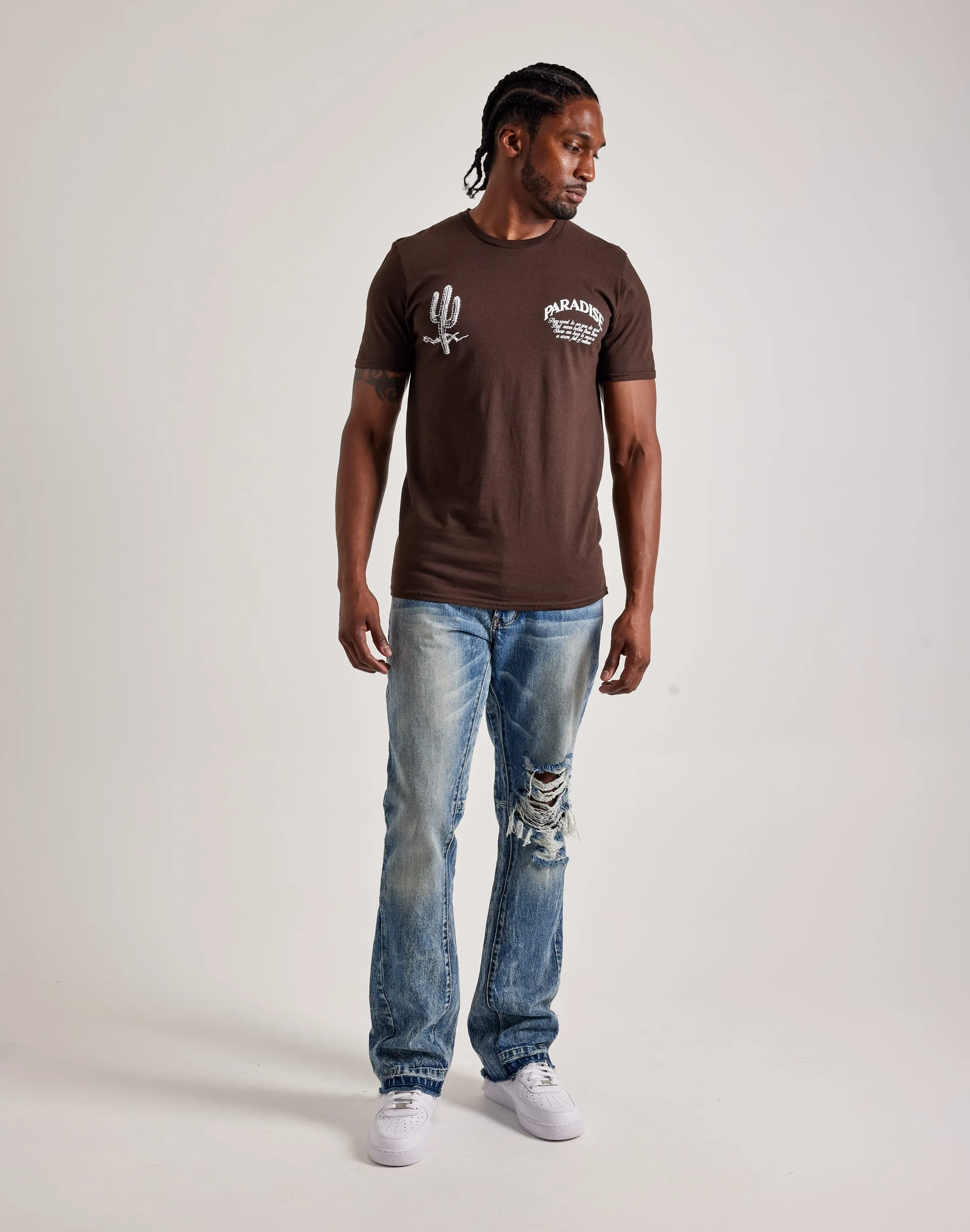 Saga Fit casual fun Paradise Lost Free Bird Tee