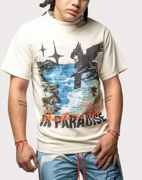 Paradise Lost Paradiso Island Cream Tee Recycled materials Wind Ease