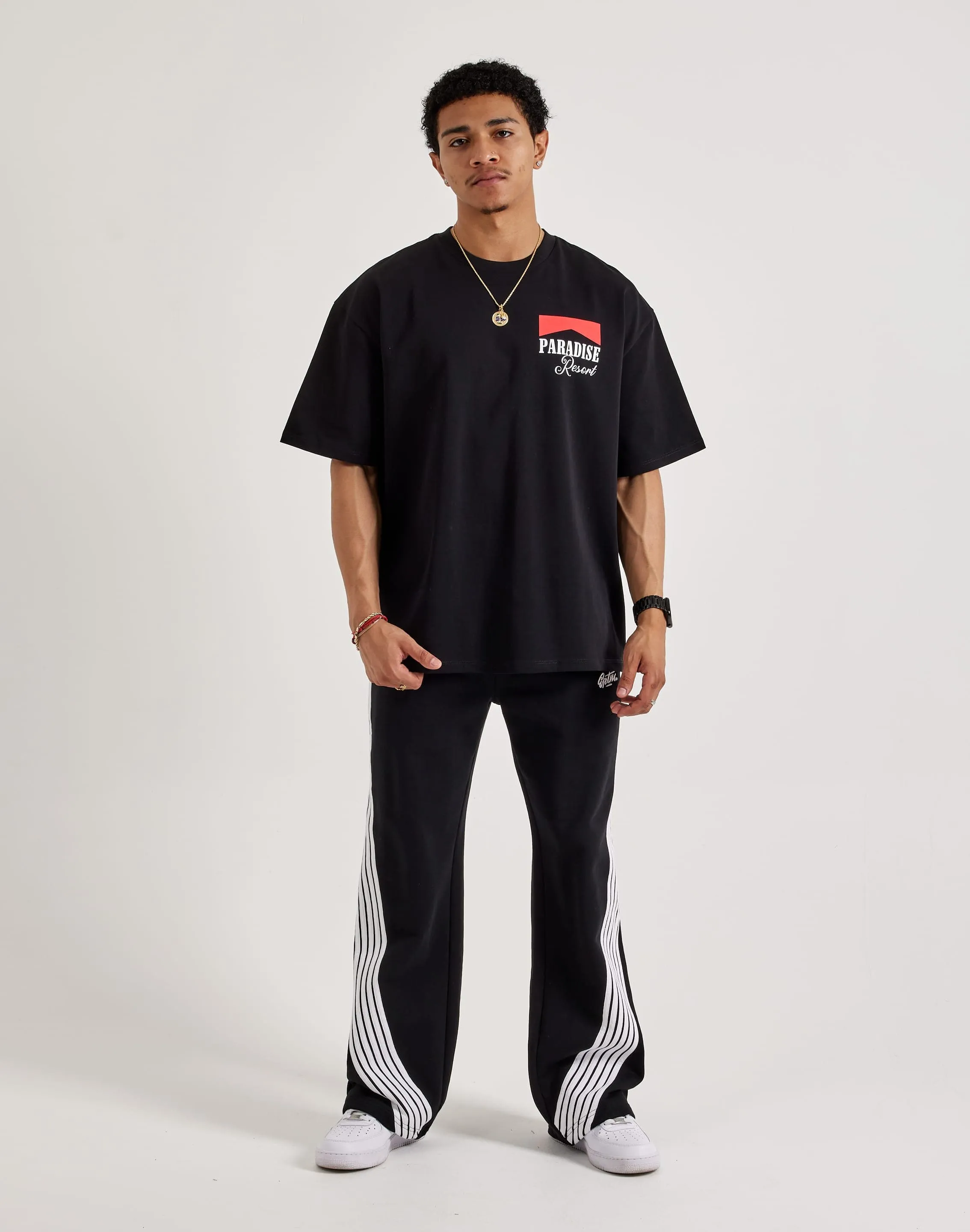 Paradise Lost Resort De Paradiso Tee Flexible Fabric Blend Repair Fit