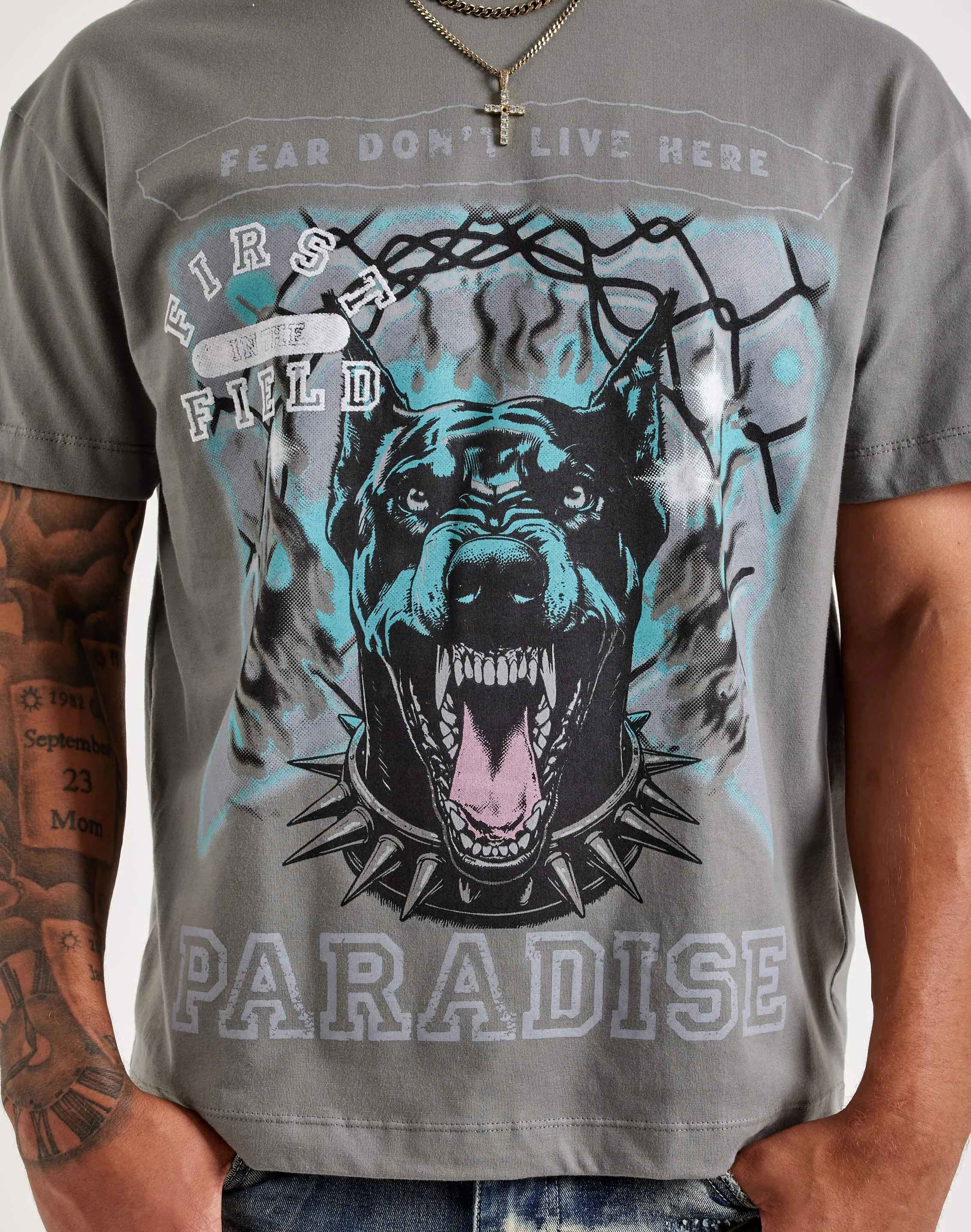 SmoothGripFastenings QuickRelease Fasteners Paradise Lost Stay Ready Tee