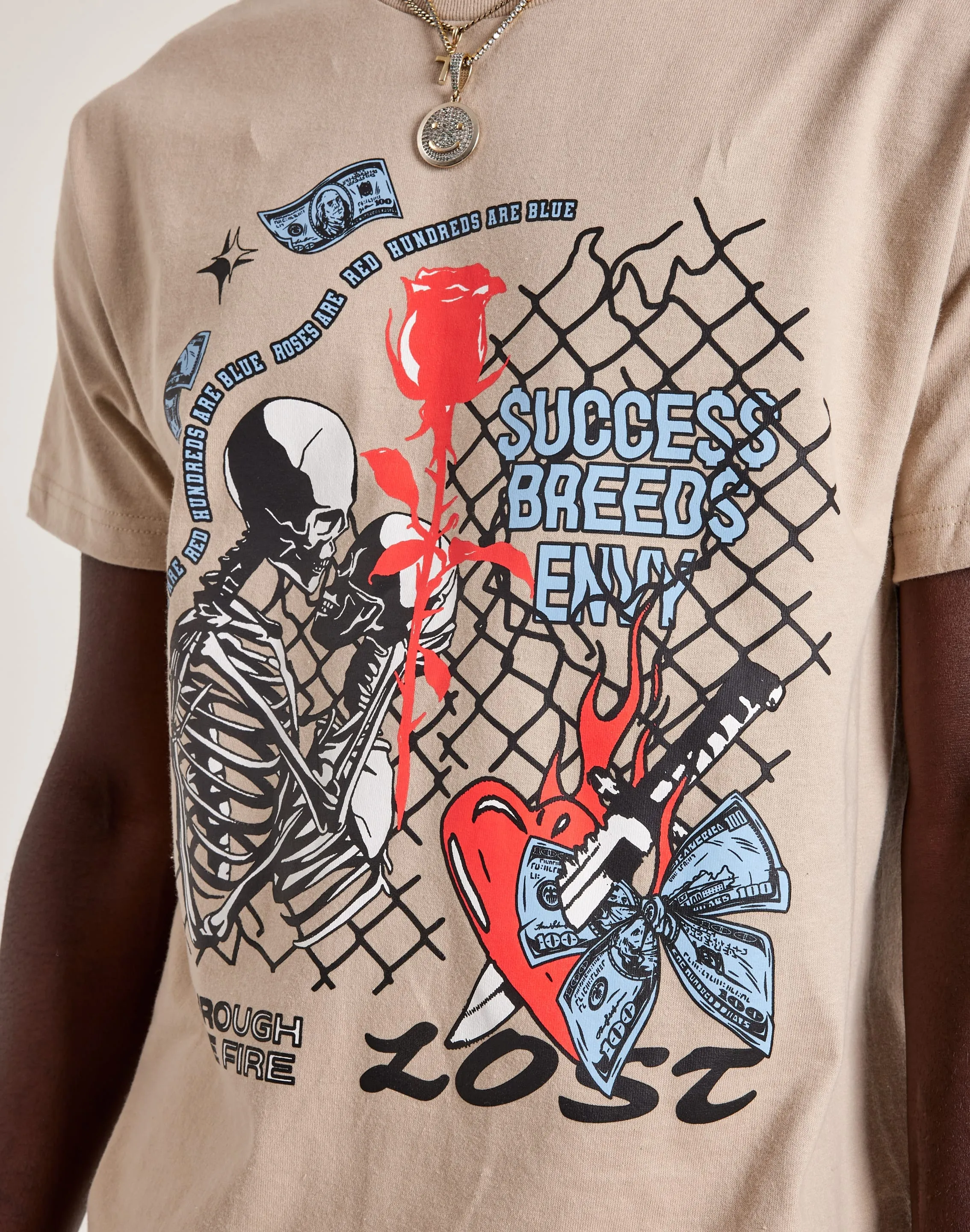 Paradise Lost Success Breeds Envy Tee EasyAdjustment