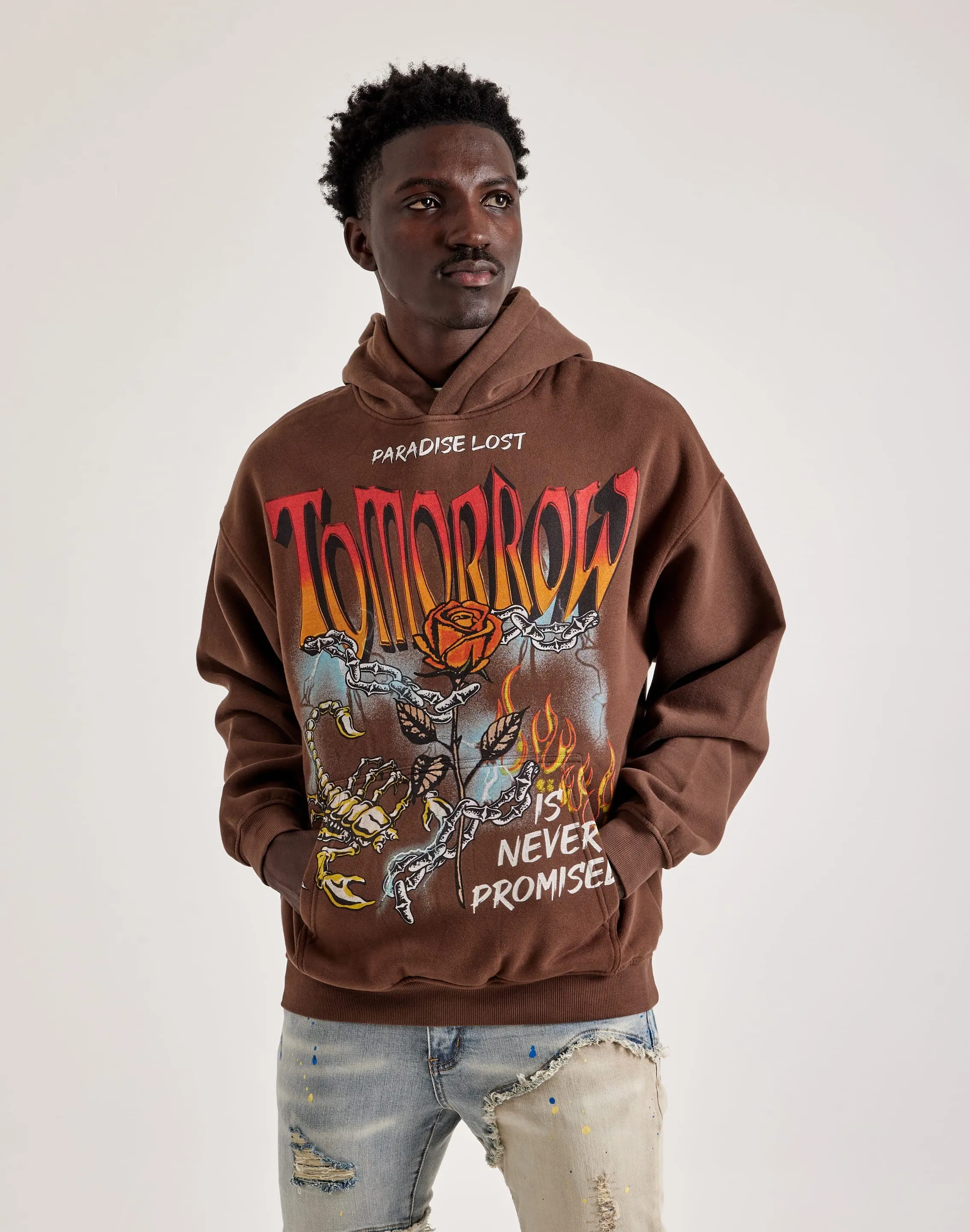 Paradise Lost Tomorrow Is Never Promised Hoodie Thick Fiber