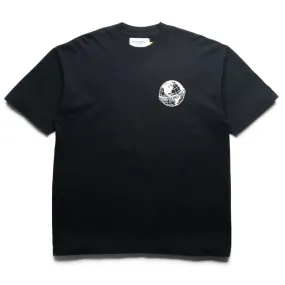 Politics Busy Being Nice Worldwide Tee - Black Senior Button Down