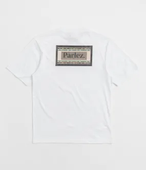 beaded hem Parlez Banos T-Shirt - White